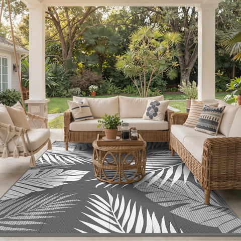 GENIMO corner loops and stakes keep rug secure.