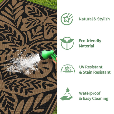 GENIMO easy-clean surface resists dirt and dries quickly in outdoor spaces.