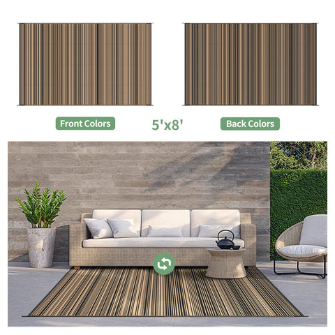 GENIMO rug is easy to clean and folds for portable trips