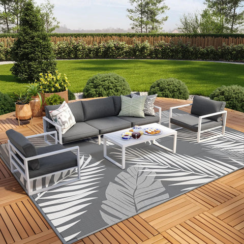 Genimo Outdoor Rug lightweight and foldable for camping