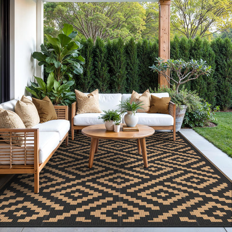 GENIMO rug quick-dry design enables fast cleanup after events
