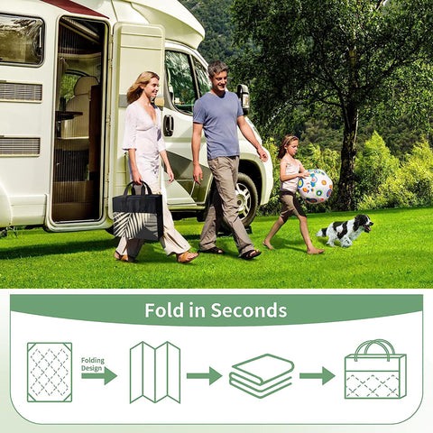GENIMO multi-size options fit decks, balconies, and RVs
