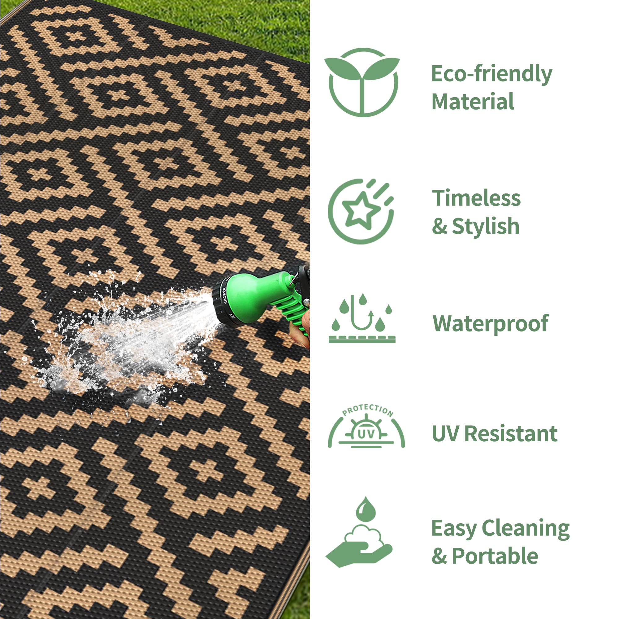 GENIMO stain-resistant surface cleans quickly after spills.
