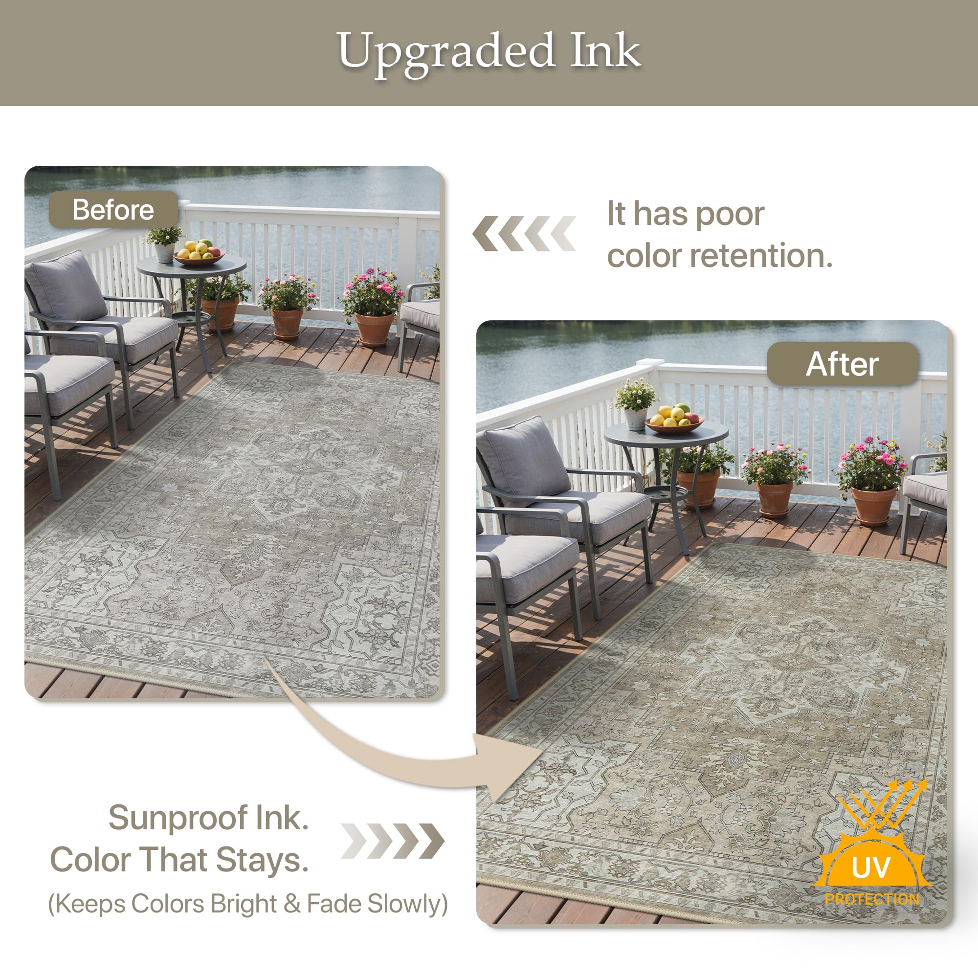 GENIMO UV resistant inks preserve vibrant colors in sunlit spaces