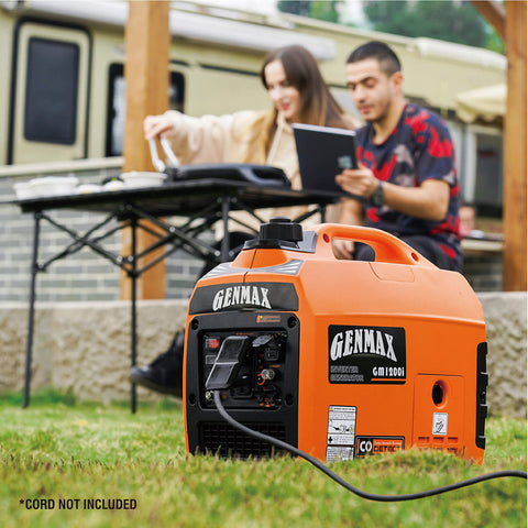 GENMAX GM1200i 58 dBA noise level supports quiet camping experiences.