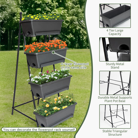 GENMOUS & CO. drainage holes removable tray for moisture control.
