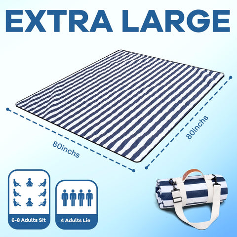 Genovega car-ready outdoor blanket is lightweight and portable.