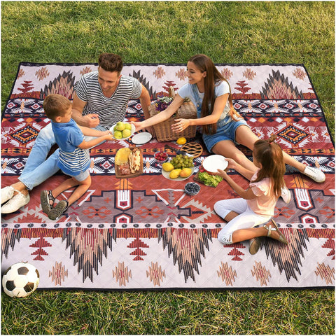 Genovega foldable-picnic-blanket compact and portable.
