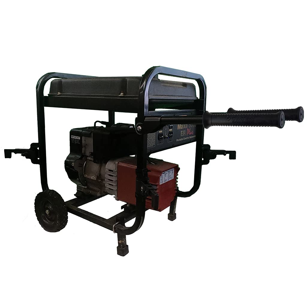 GenTent folding handles in use for quick repositioning.