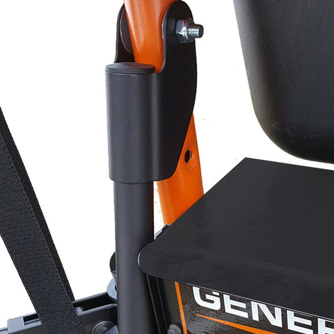 GenTent folding handles compatible with round and square generator frames.