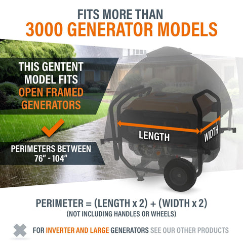 GenTent canopy demonstrated for rain and snow use in harsh weather