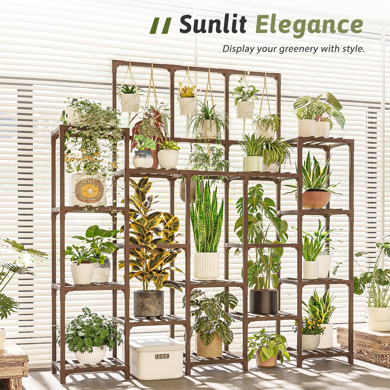 GENTINGBRO easy-assembly design speeds setup for busy plant lovers.