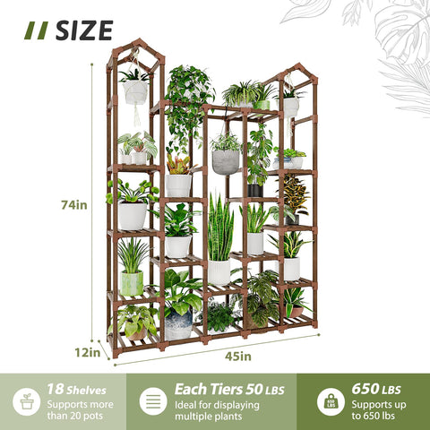 Gentingbro hanging planter feature showcases trailing plants in a vertical garden