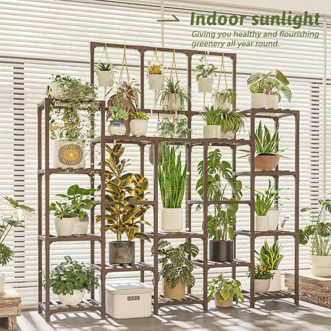 GENTINGBRO ideal for living room or patio plant display with light
