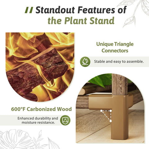 GENTINGBRO outdoor indoor use image emphasizes weather-friendly frame and versatile placement