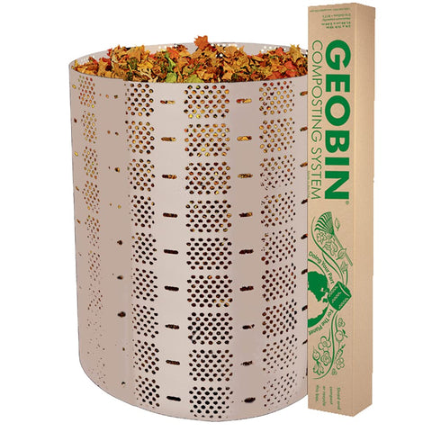 GEOBIN compost bin with 246-gallon expandable capacity for backyard use