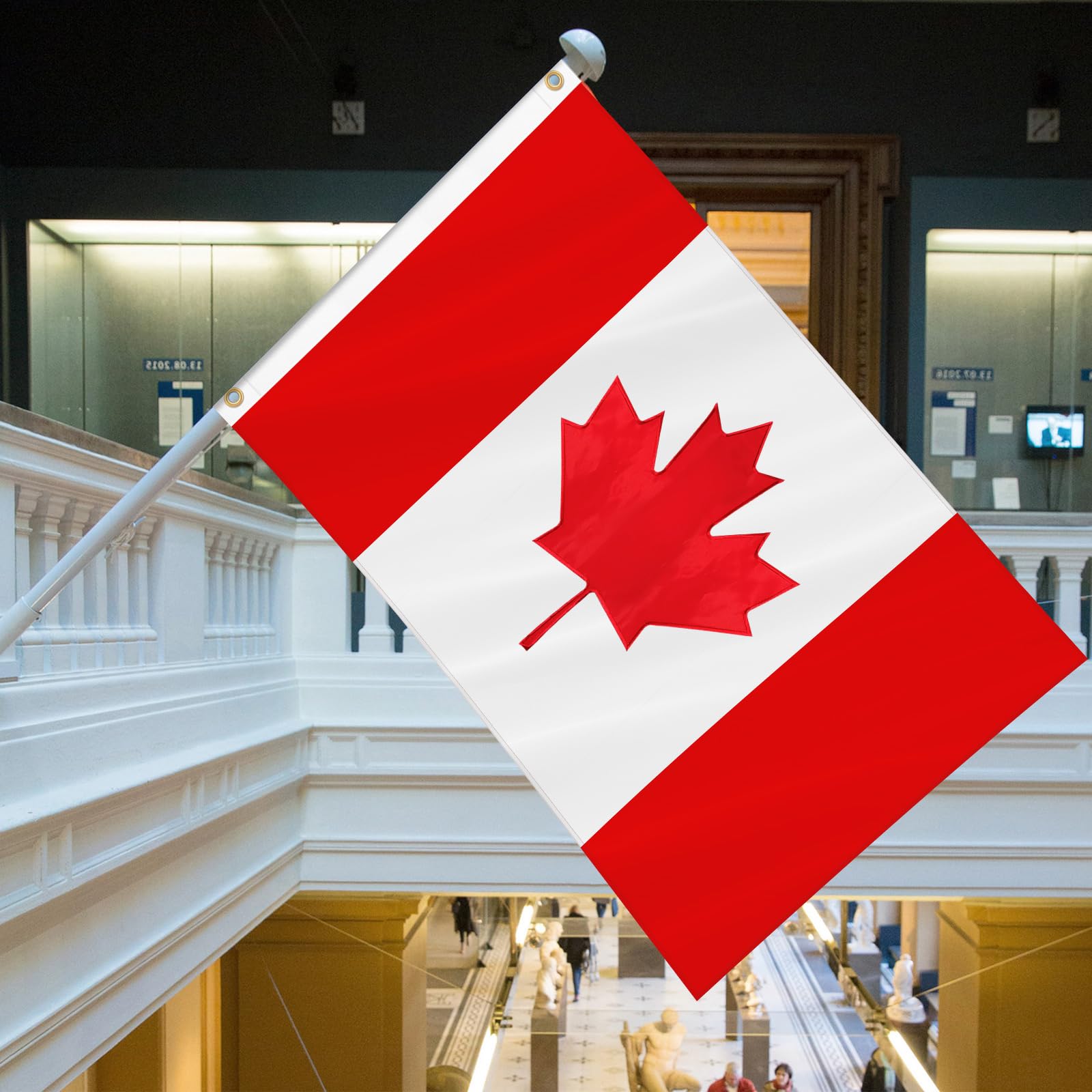 Geodurn Canada flag ideal for holidays and everyday patriotism.