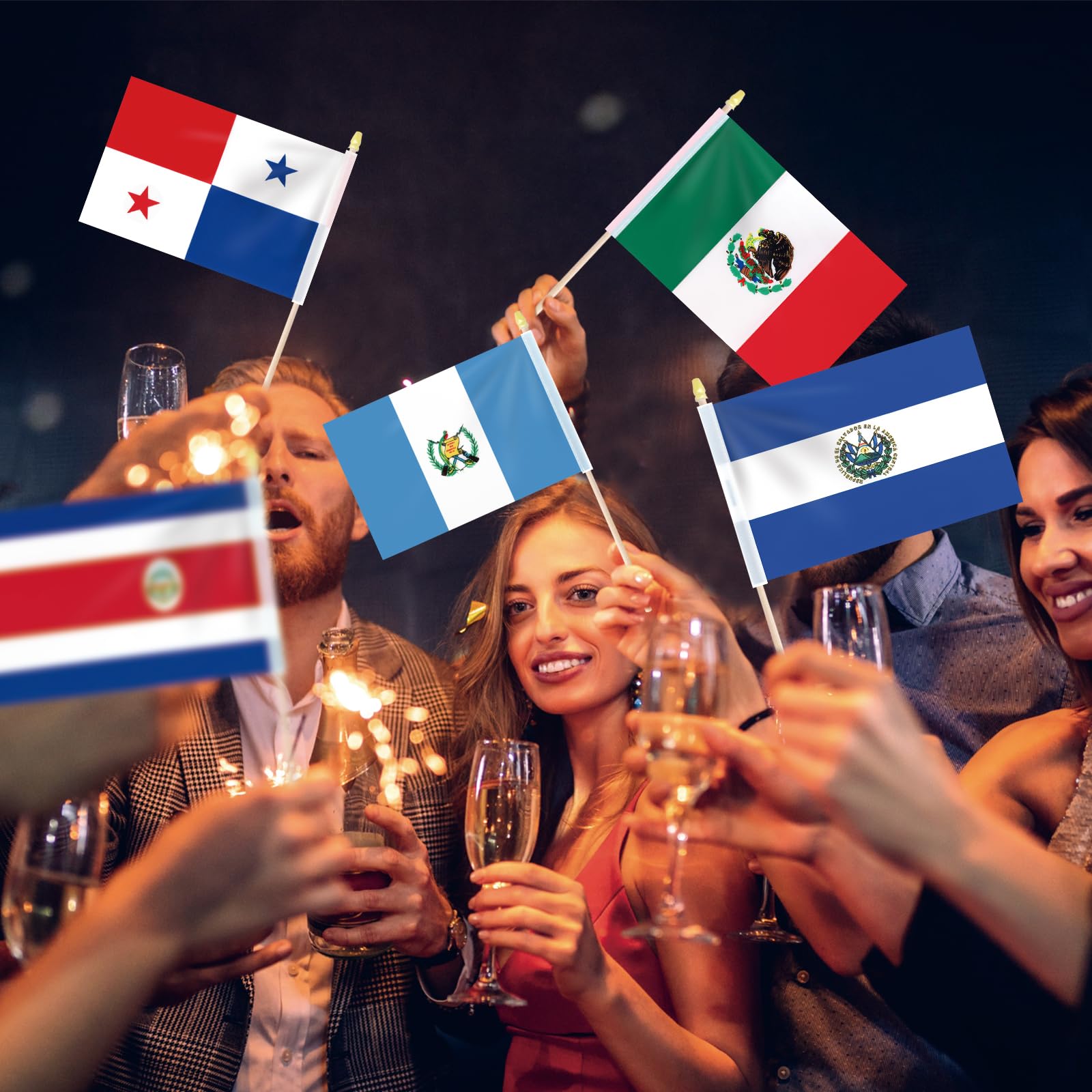 Geodurn Latino Heritage Month flags for vibrant school celebrations