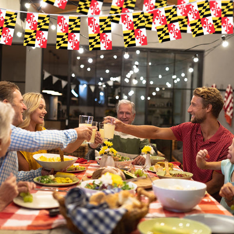 Geodurn Maryland day banner ideal for events and celebrations