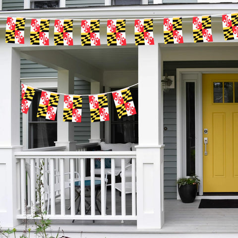 Geodurn indoor/outdoor bunting for home and garden decorating
