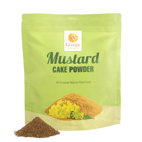GEORGIC mustard oil cake powder bottle for natural plant nutrition