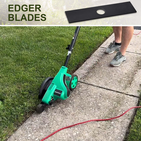 Geosiry edger blades carbon steel construction emphasizes reliable performance in tough edging tasks.