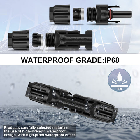 Geosiry tin-plated copper pins ensure solid power transfer.