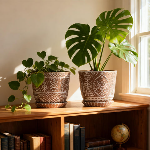 Gepege outdoor-ready planter on a balcony for light garden use.