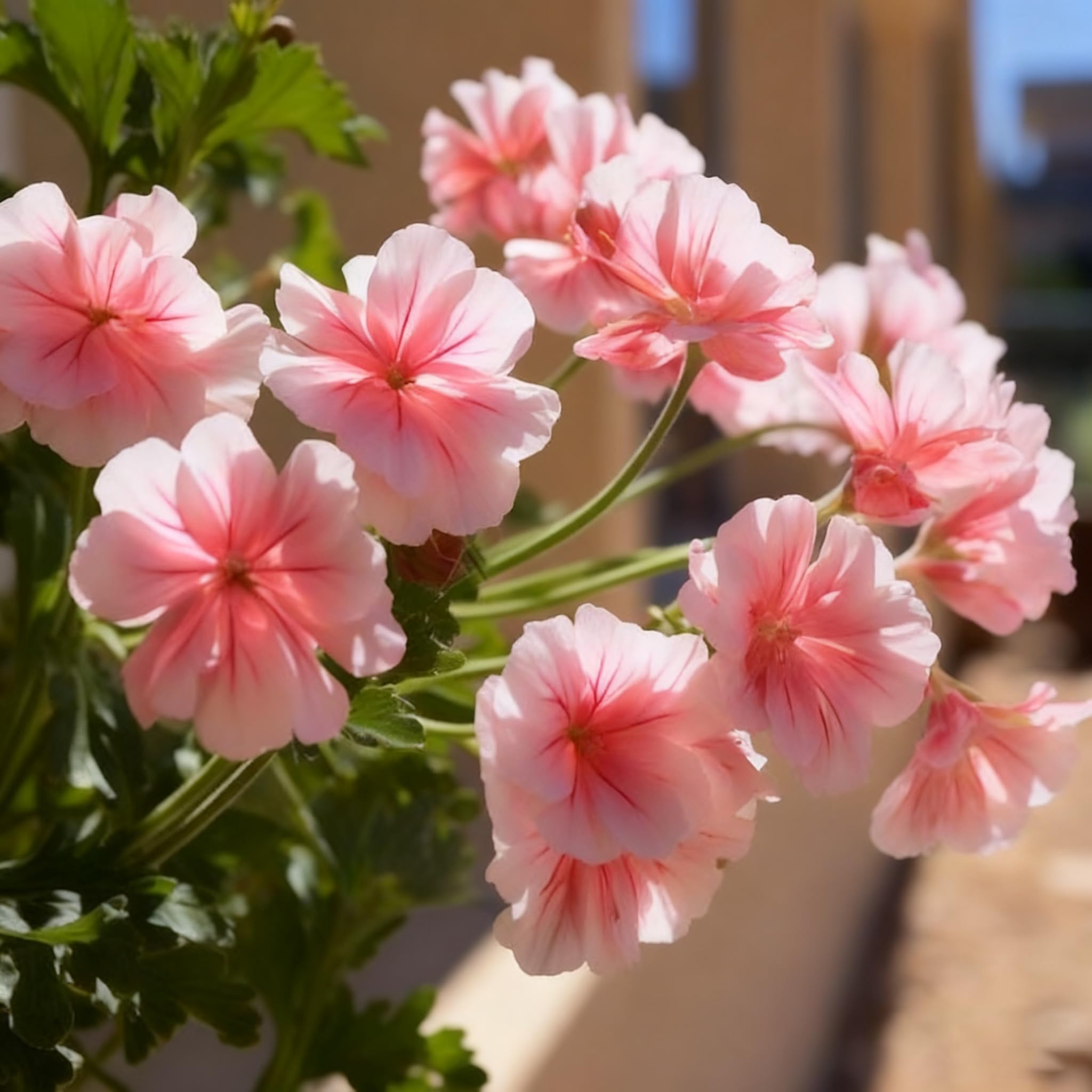 Geranium seeds adaptable across zones 3-11 in sunny spots.