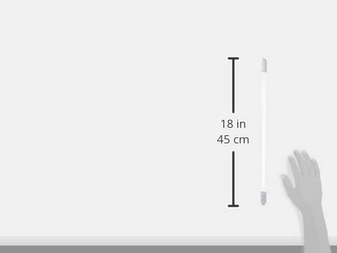 GermGuardian LB5000 UV-C bulb specifications display 8W UV-C performance for rooms.