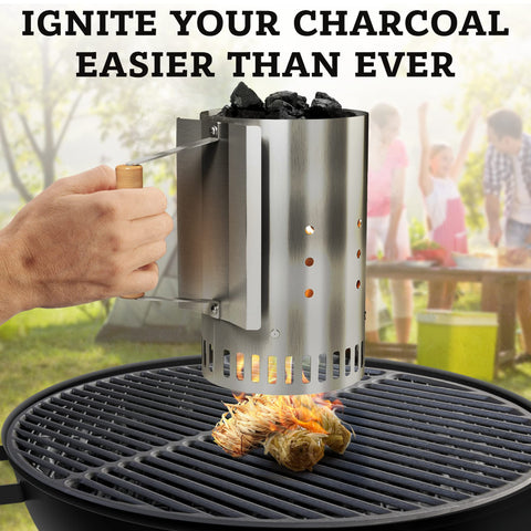 GEROSSI odorless fire starters keep cooking flames clean.