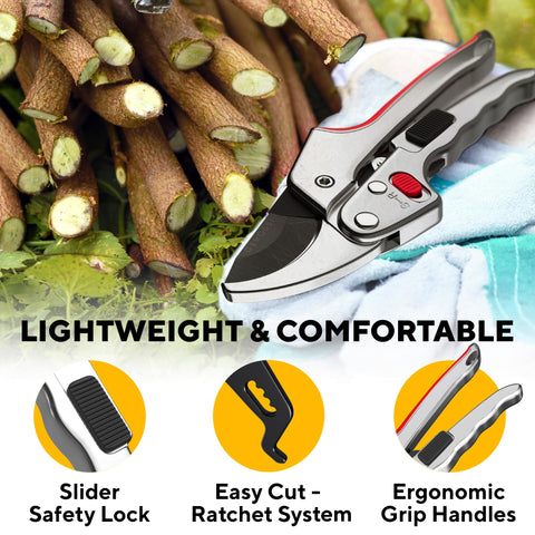 Gerossi heavy-duty garden tool with robust body for long-term use.