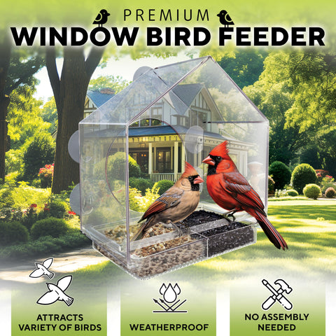 GEROSSI large-capacity birdhouse supports more birds at once