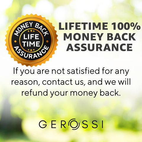 GEROSSI Premium Bypass Pruning Shears gift-ready packaging.