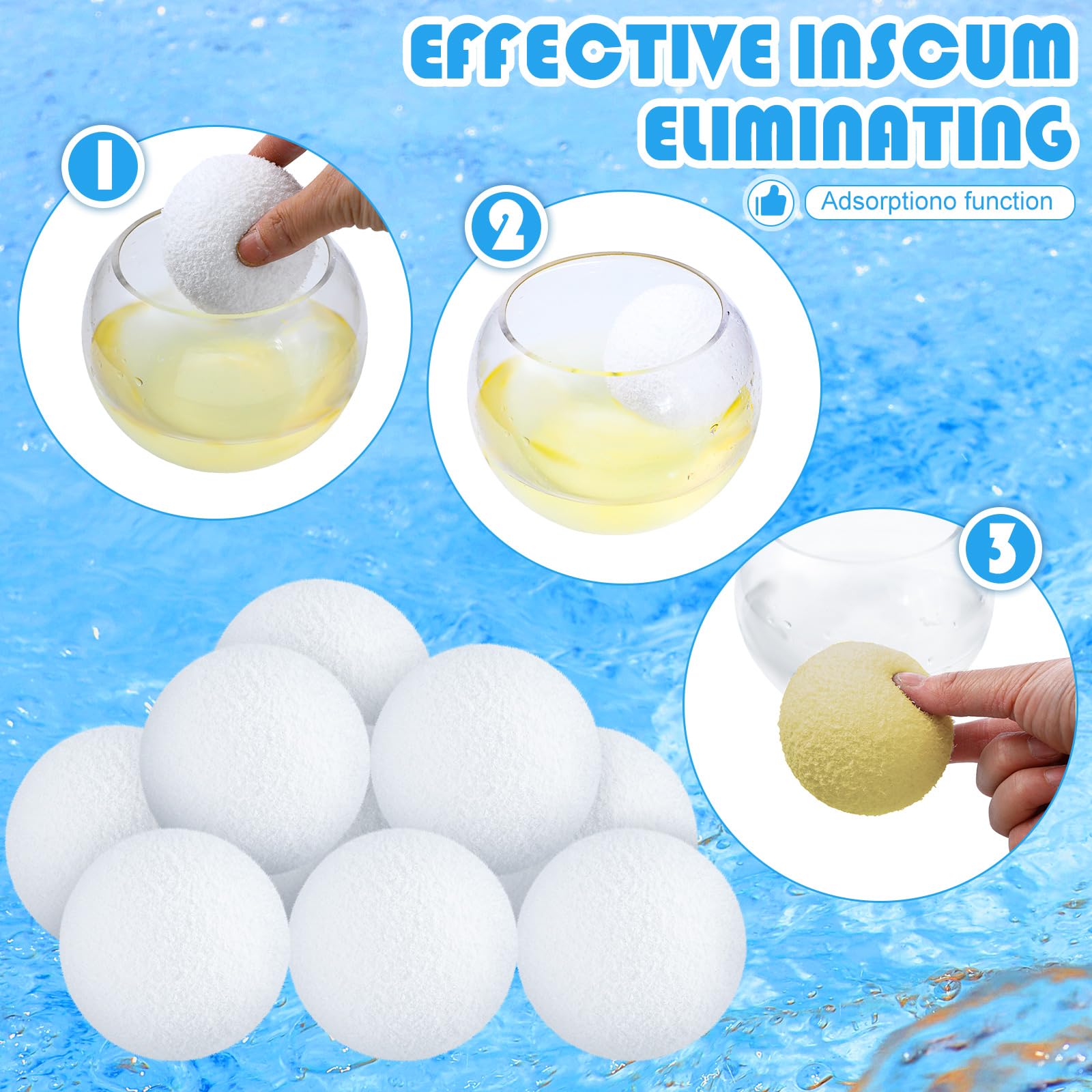 Gerrii durable spa sponge made from reliable material resists yellowing.