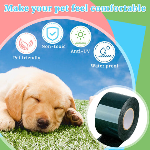 Gersoniel artificial-grass-seaming-tape-use demonstrates simple installation for long-lasting lawns.