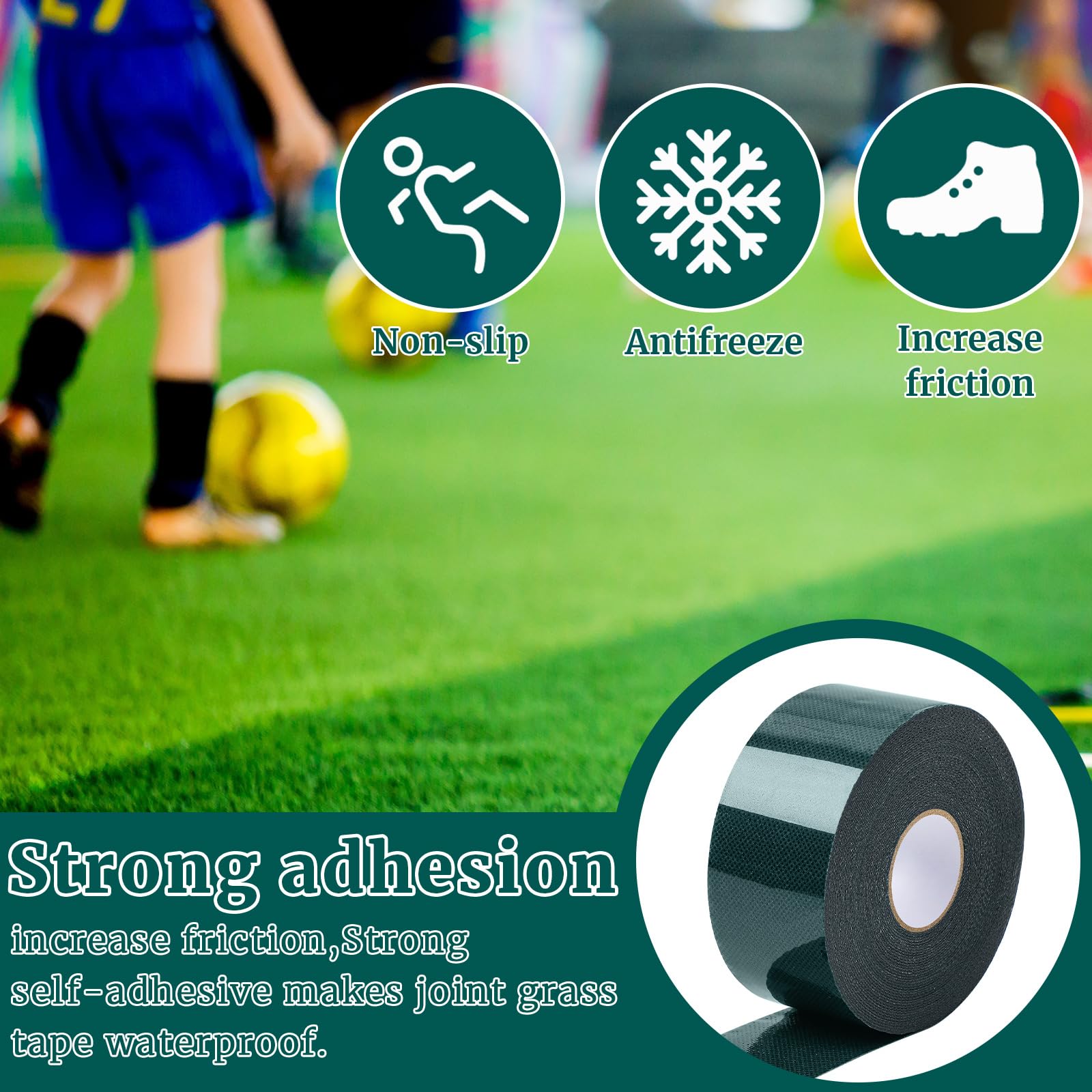 Gersoniel outdoor rug tape for seamless patio and balcony installations