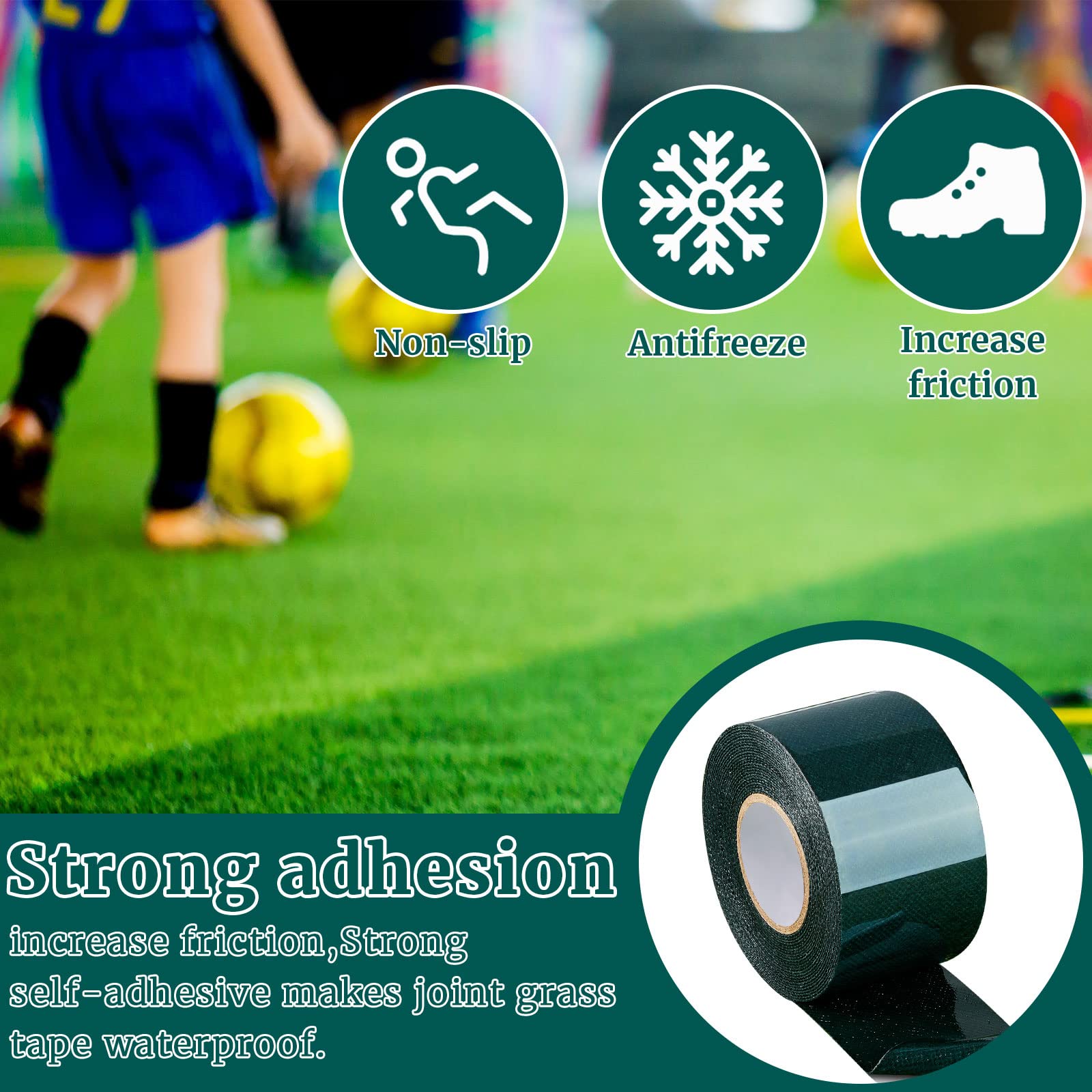 Gersoniel play-area-lawn-tape-joining supports steady play spaces in playgrounds and balconies.
