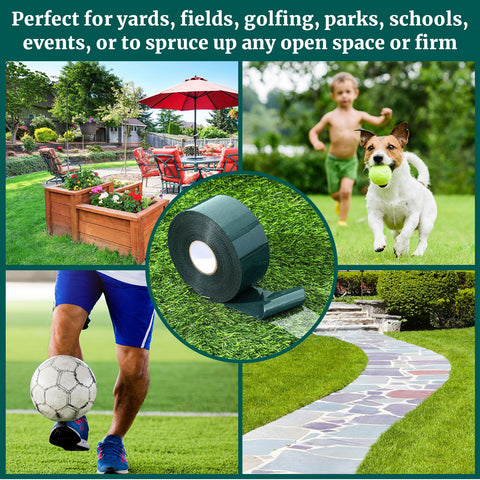 Gersoniel turf tape application guide for easy seam setup