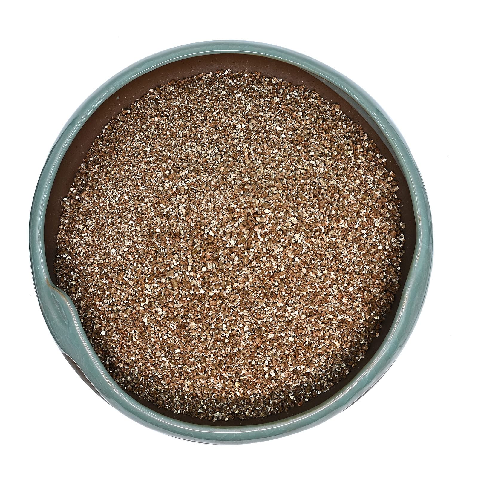 Gerta 20QT vermiculite bulk bag open for easy soil conditioning.