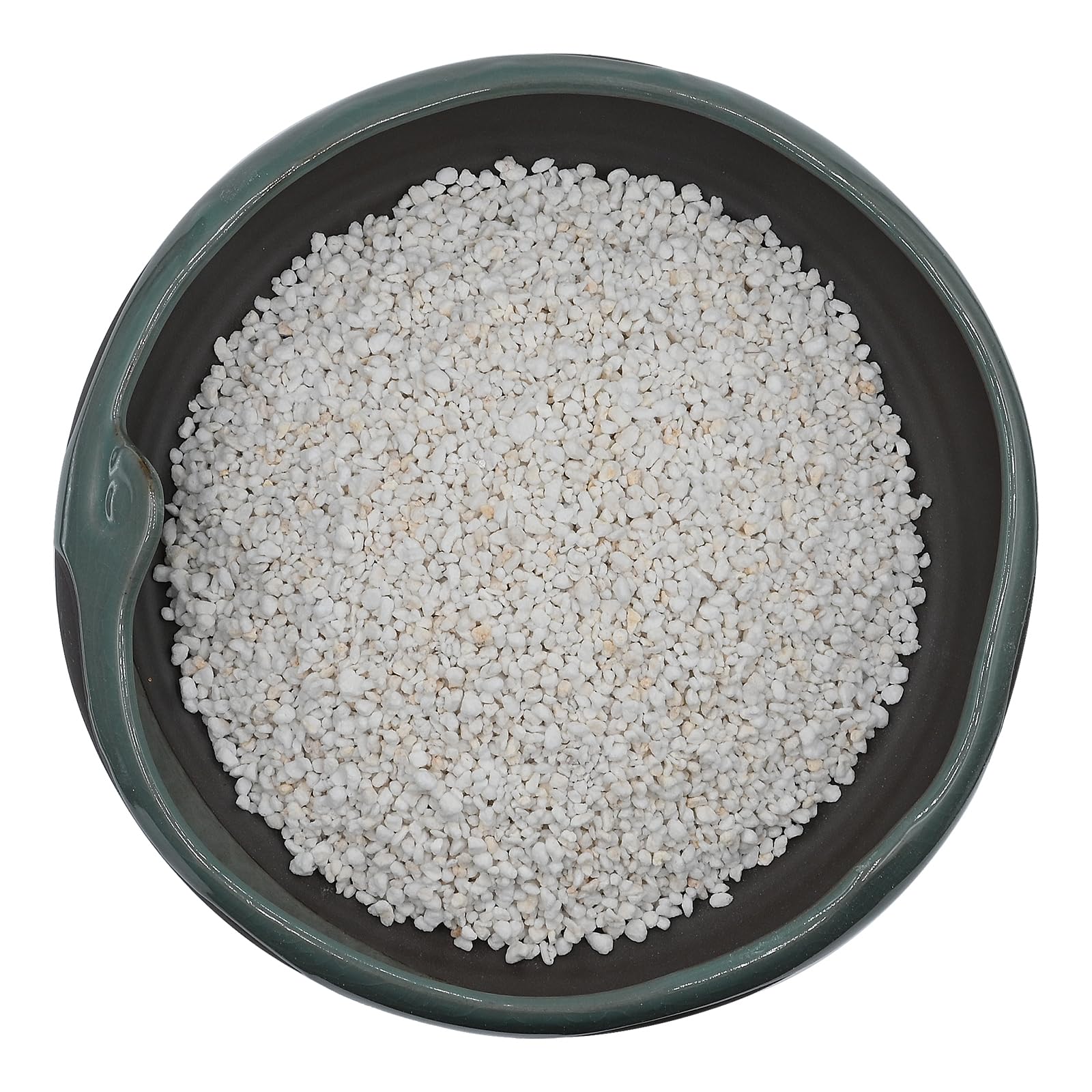Gerta 15qt bulk perlite bag enhances soil aeration for healthy roots.