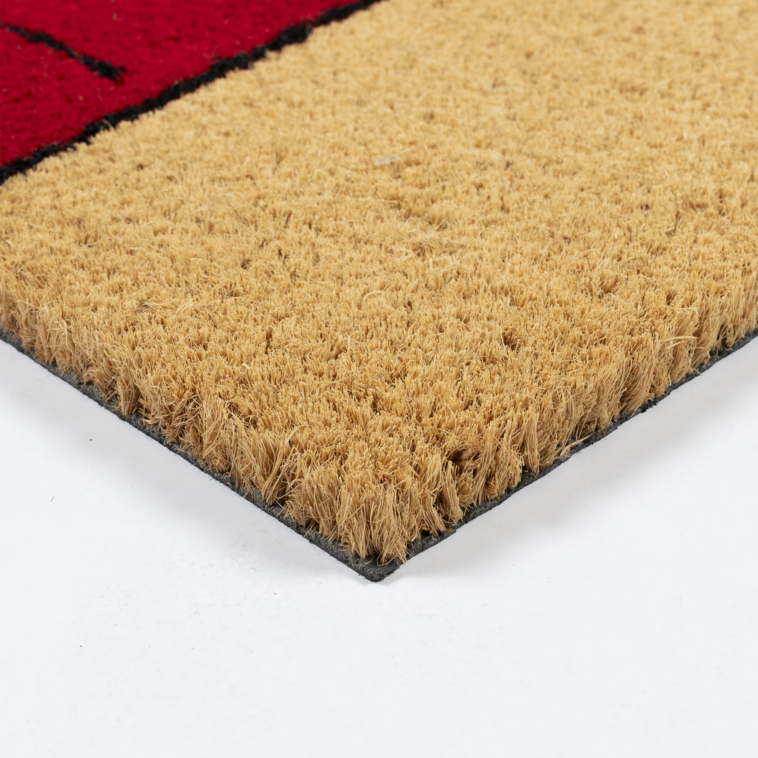 Gertmenian Peanuts eco-friendly doormat made from natural coconut fibers