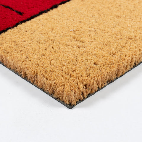 Gertmenian Peanuts eco-friendly doormat made from natural coconut fibers