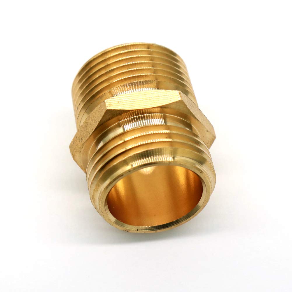 GESHATEN 2-pack includes adapters for quick hose-to-pipe transitions during DIY projects.