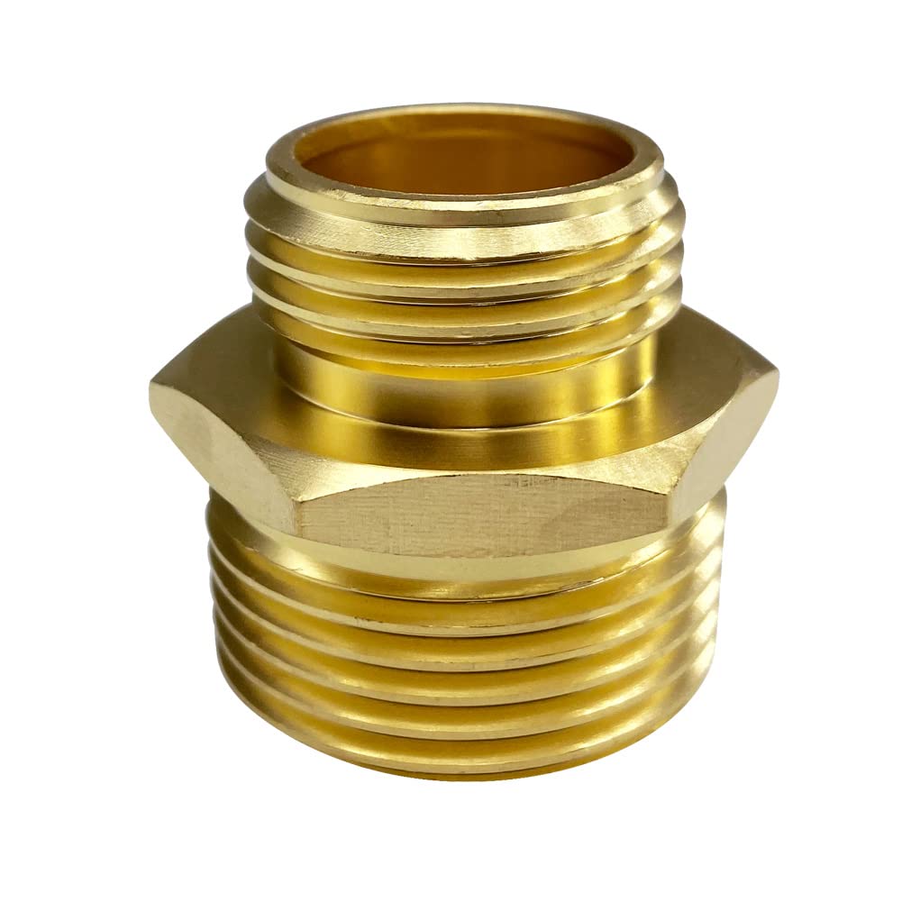 GESHATEN brass threads close-up showing corrosion resistance.