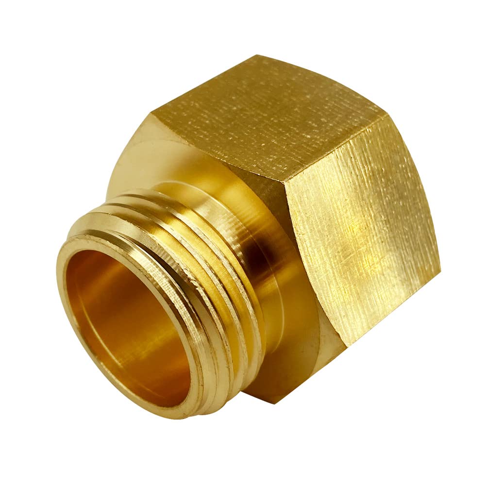 Outdoor garden setting with GESHATEN connector in use