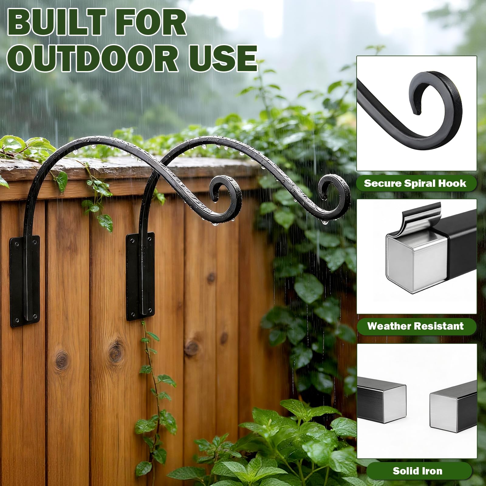 GESTONE bird feeder hanger designed for outdoor setups