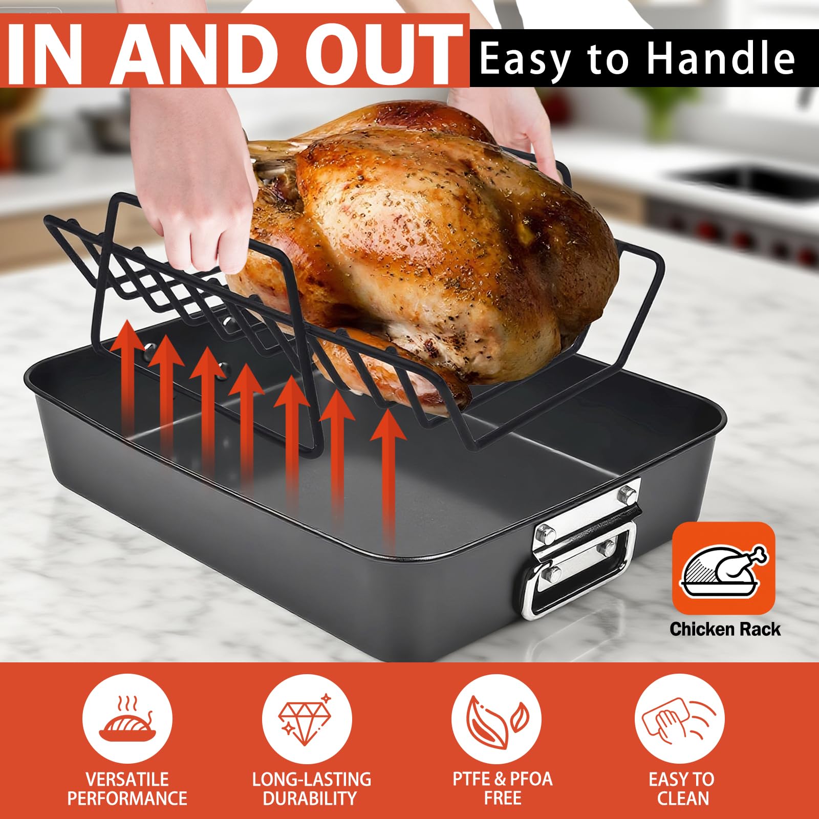 GESTONE heavy-duty kitchen accessory supports efficient multiuse cooking.