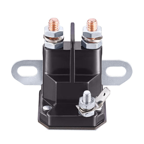 Gesyesor starter solenoid front view for reliable lawn mower starting and easy replacement.