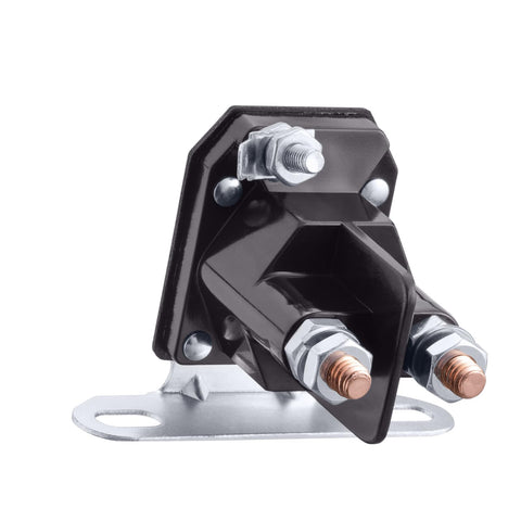Gesyesor starter solenoid in-use image suggests quick power up for mower startups.